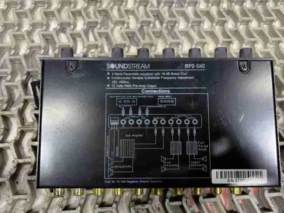 Фото запчасти Магнитола SOUNDSTREAM MPQ-5XO Honda Civic