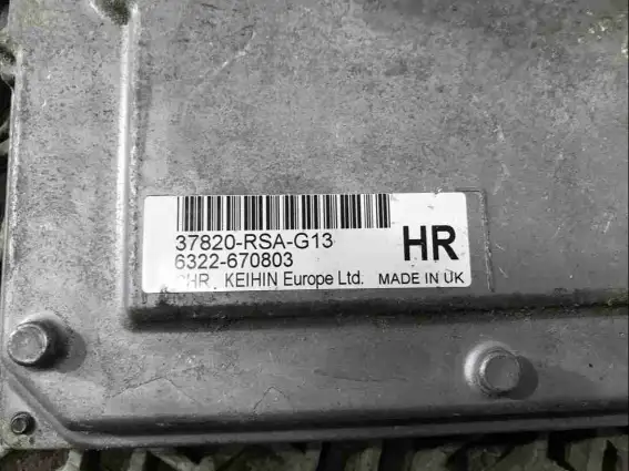 Фото запчасти Блок управления двигателем 37820-RSA-G13 Honda Civic