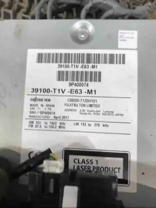 Фото запчасти Магнитола 39100-T1V-E63 Honda CR-V