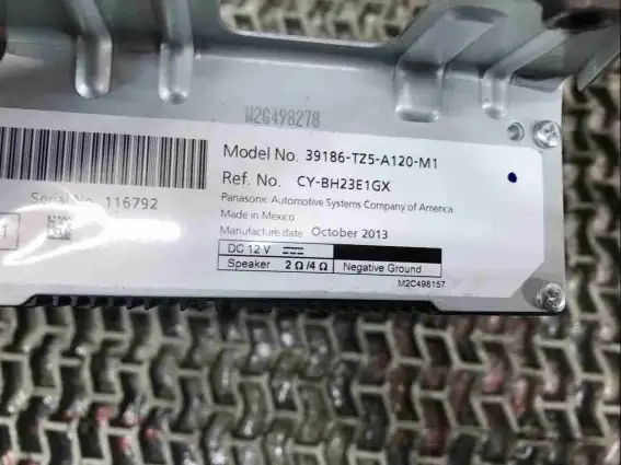 Фото запчасти Усилитель музыкальный 39186-TZ5-A120 Acura MDX
